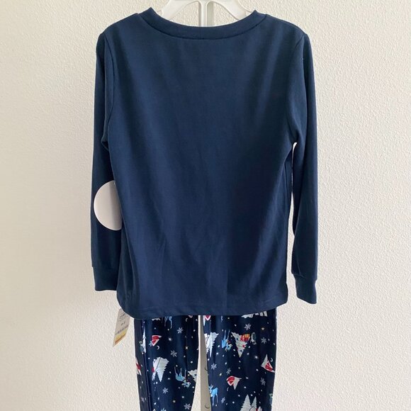 Family PJ's Kids Christmas Holiday Pajamas 2-Piece Set Sleepwear Size XS(4/5 - Picture 3 of 4